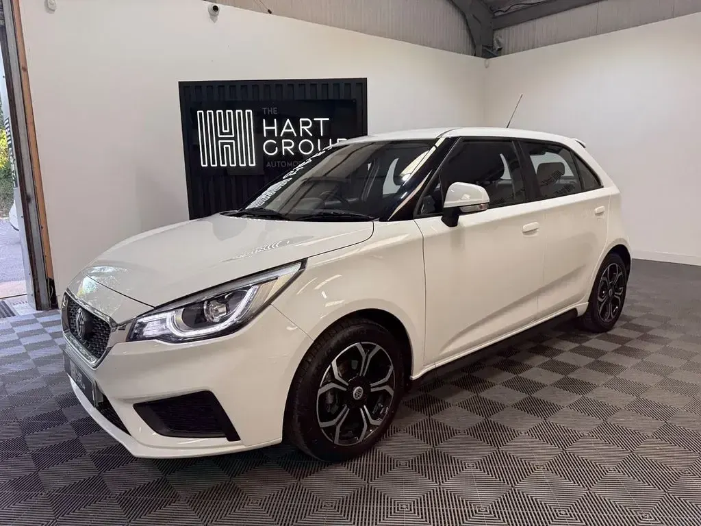Used MG MG3 Excite 106 HP (77 kW) 2024 White Hatchback