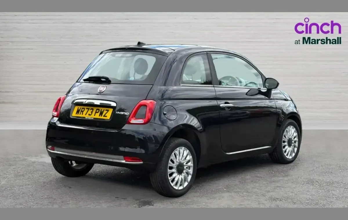 Used Fiat 500 70 HP (51 kW) 2023 Black Hatchback