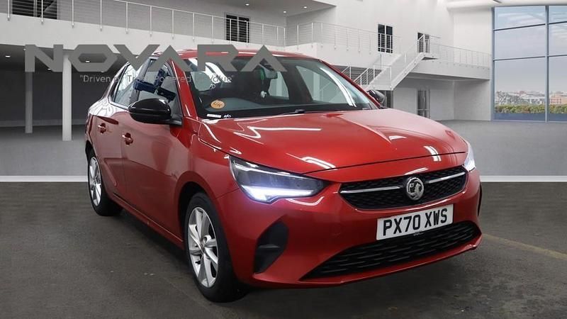 Used Vauxhall Corsa 75 HP (55 kW) 2020 Red Hatchback
