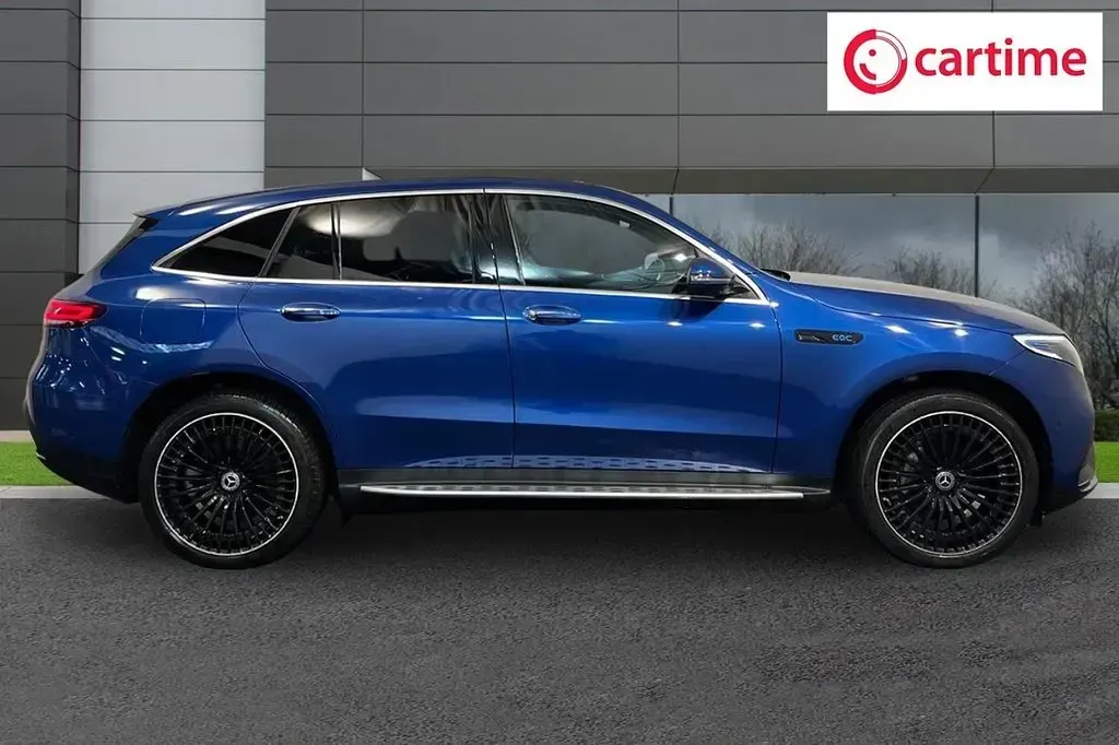 Used Mercedes EQC400 AMG Line Premium Plus 300 kW (408 HP) 2021 Blue SUV
