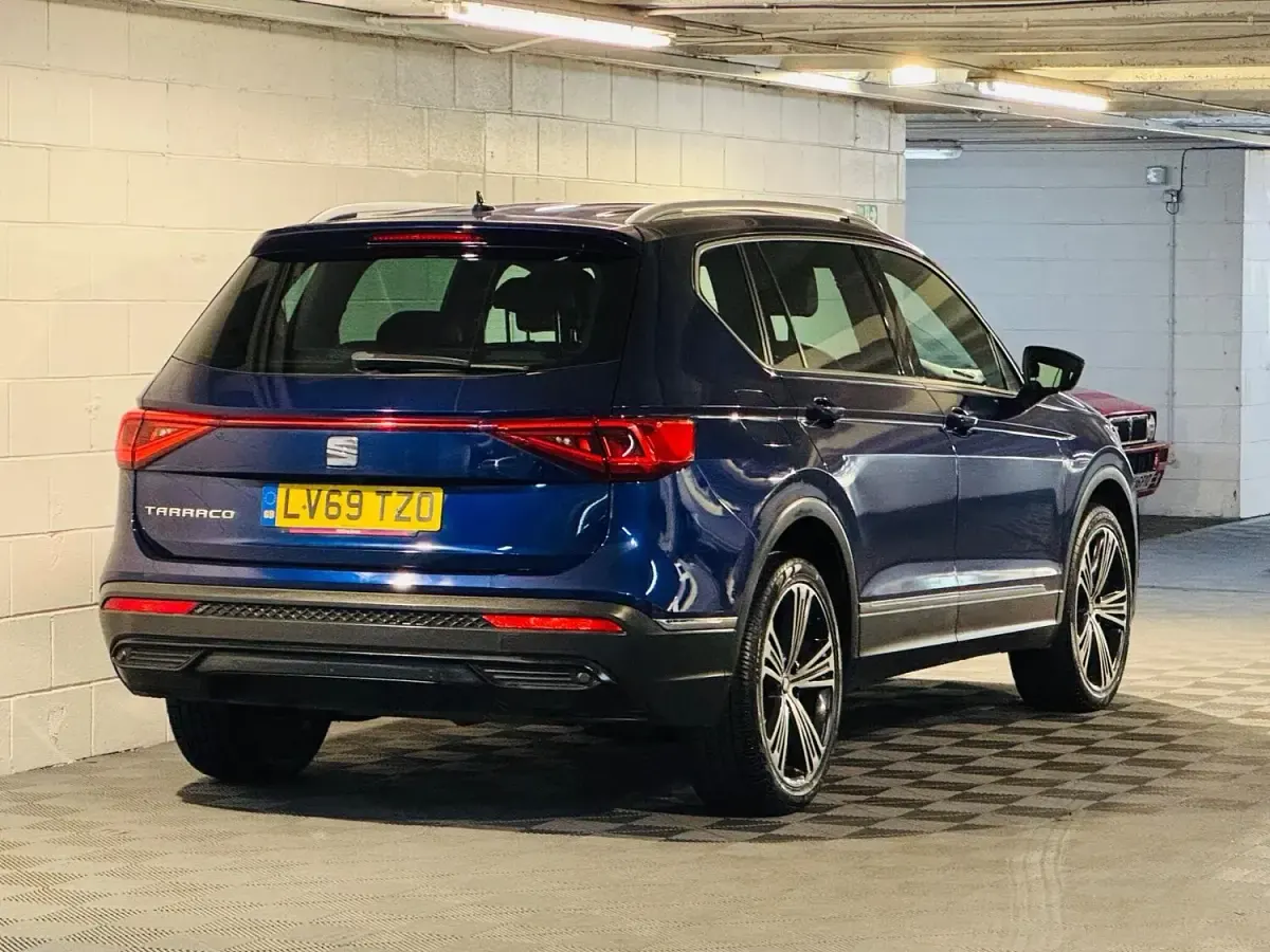 Used Seat Tarraco XCELLENCE Lux 150 HP (110 kW) 2019 Blue SUV