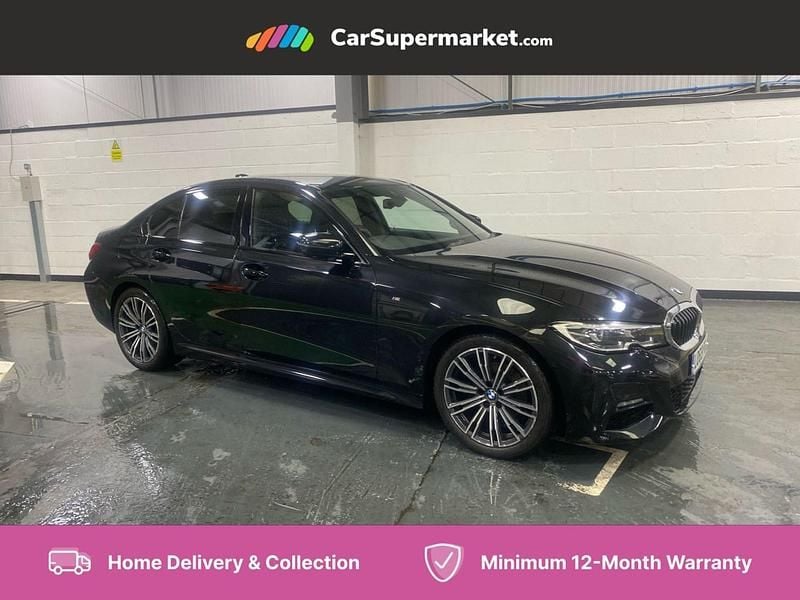 Black Used 2019 BMW 320 M Sport Sedan | £18,976 (Fair price) - Image 1/4