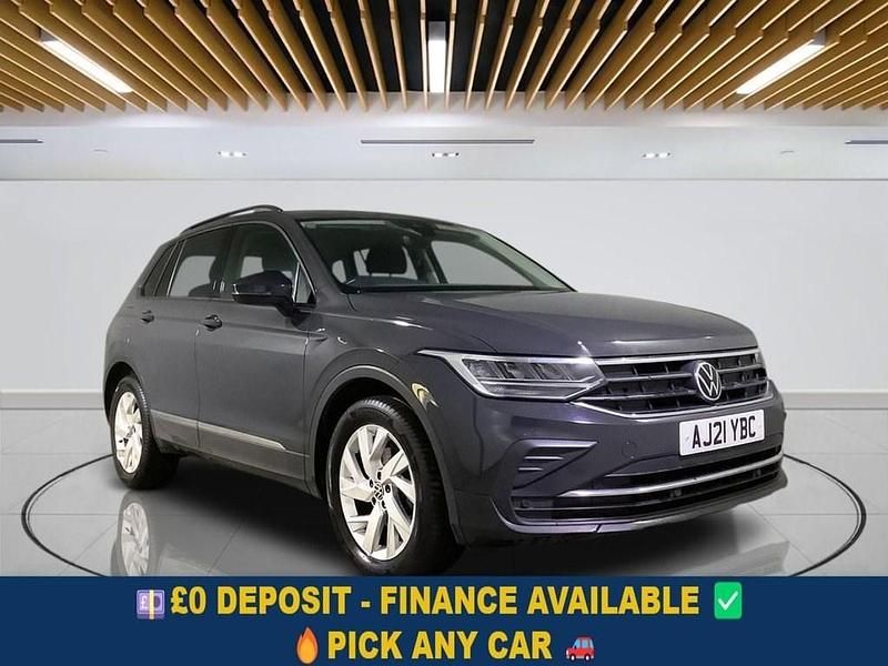 Grey Used 2021 VW Tiguan Life SUV | £13,149 (Fair price) - Image 1/4