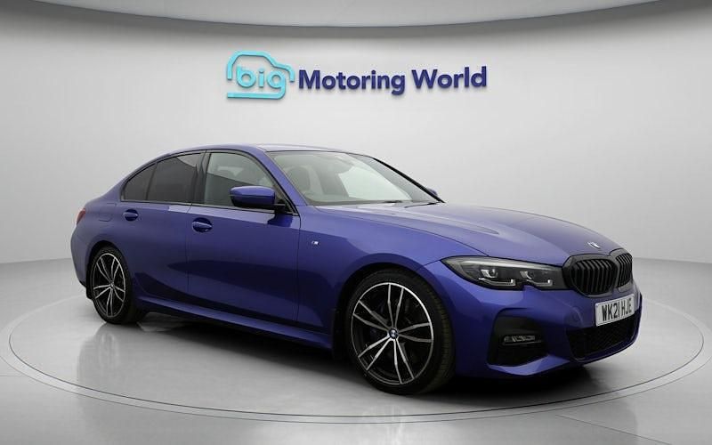 Used BMW 320 M Sport 184 HP (135 kW) 2021 Blue Sedan