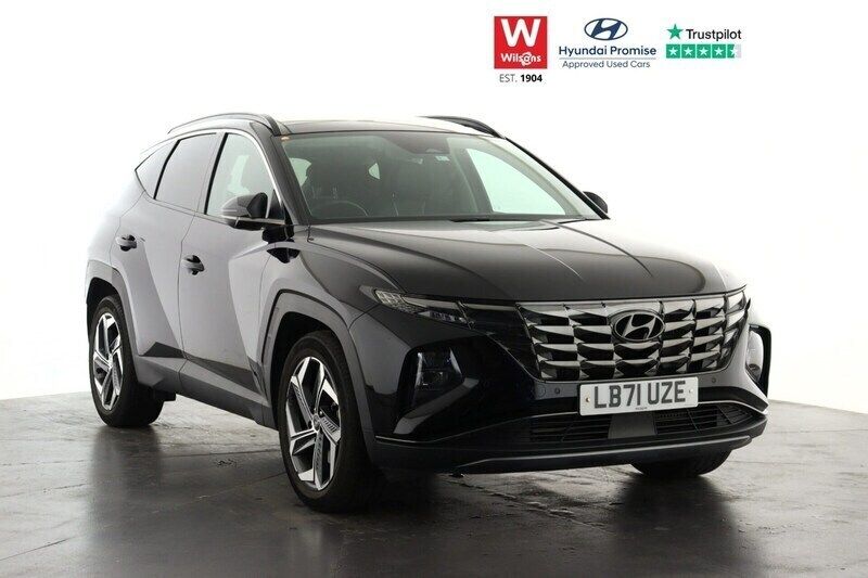 Black Used 2022 Hyundai Tucson Ultimate SUV | £23,299 (A bit pricey) - Image 1/3