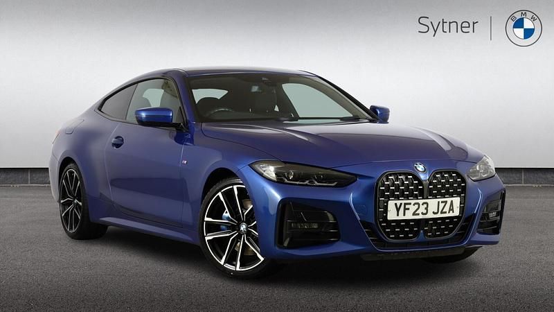 Used BMW 420 M Sport 181 HP (133 kW) 2023 Blue Coupe