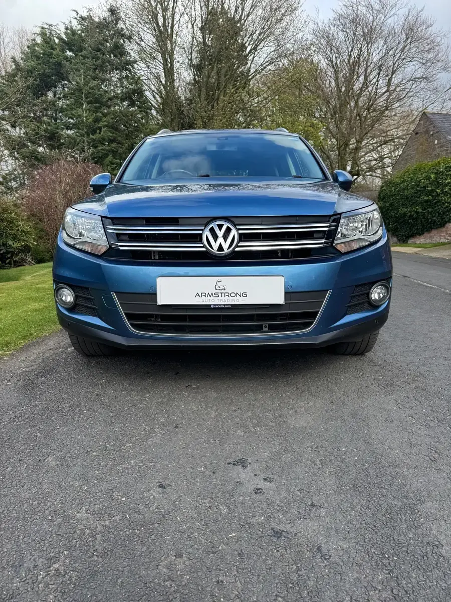 Used VW Tiguan Match 138 HP (101 kW) 2015 Blue SUV
