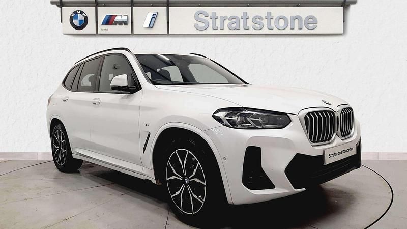 White Used 2023 BMW X3 M Sport SUV | £38,992 (Fair price) - Image 1/4