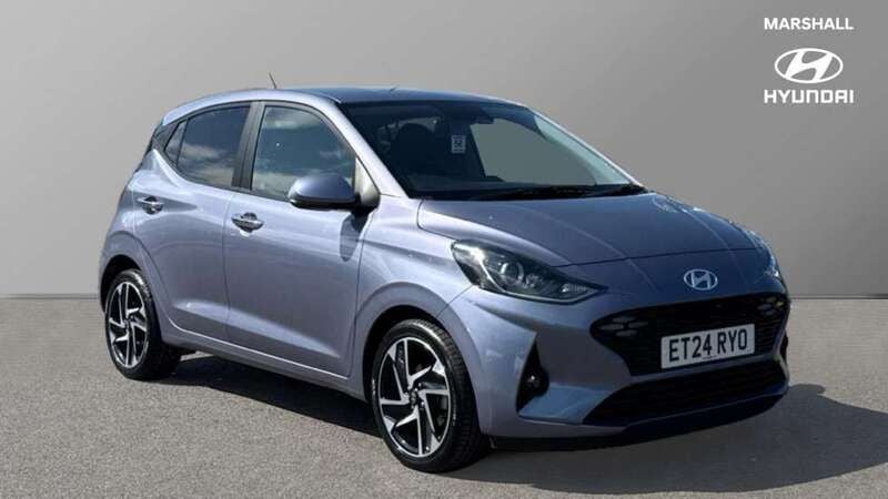 Blue Used 2024 Hyundai i10 Premium Hatchback | £15,783 (Fair price) - Image 1/4