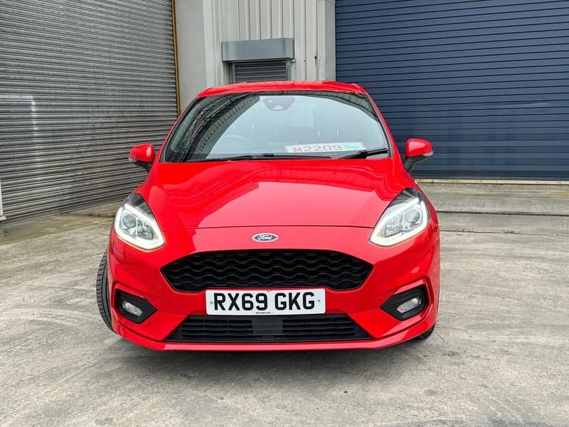 Used Ford Fiesta ST-Line X 140 HP (102 kW) 2019 Red Hatchback