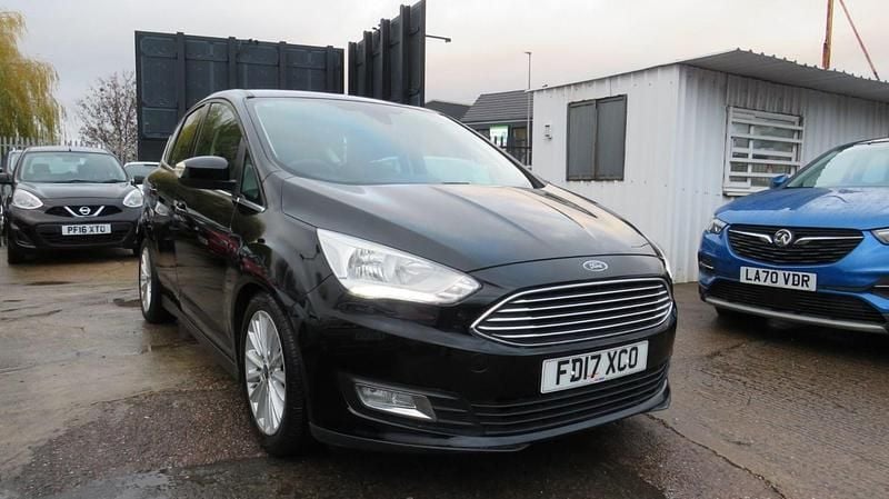 Black Used 2017 Ford C-MAX Titanium MPV | £5,795 (Super price) - Image 1/4