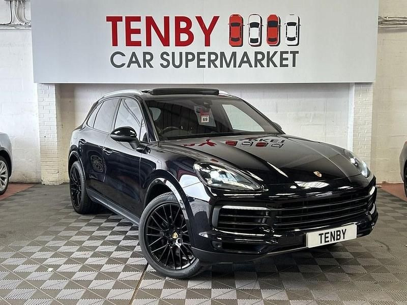 Black Used 2018 Porsche Cayenne SUV | £34,296 (Fair price) - Image 1/3