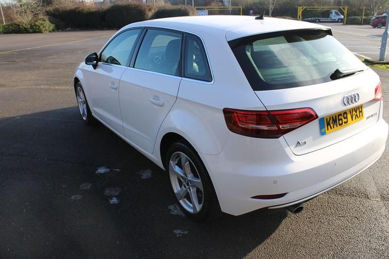 Used Audi A3 Sportback Sport 2019 White Hatchback