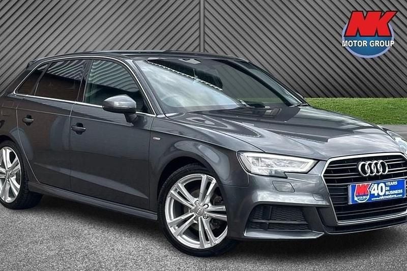 Grey Used 2018 Audi A3 S-Line Hatchback | £14,699 (Good price) - Image 1/1