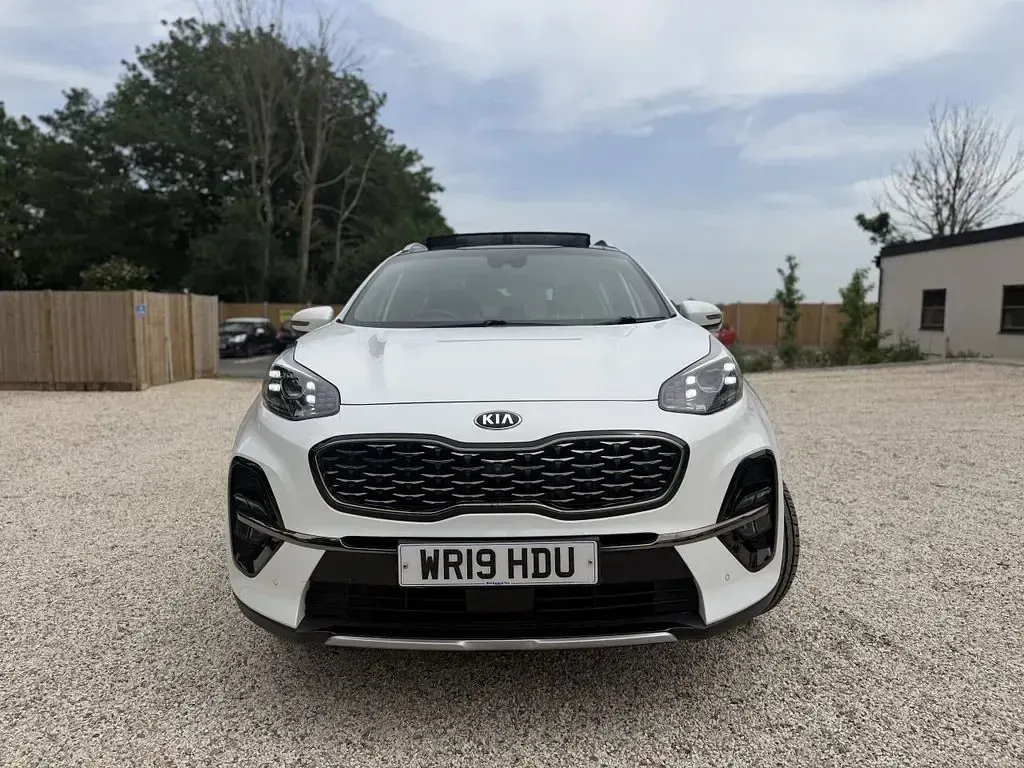 Used Kia Sportage GT-Line S 177 HP (130 kW) 2019 White SUV