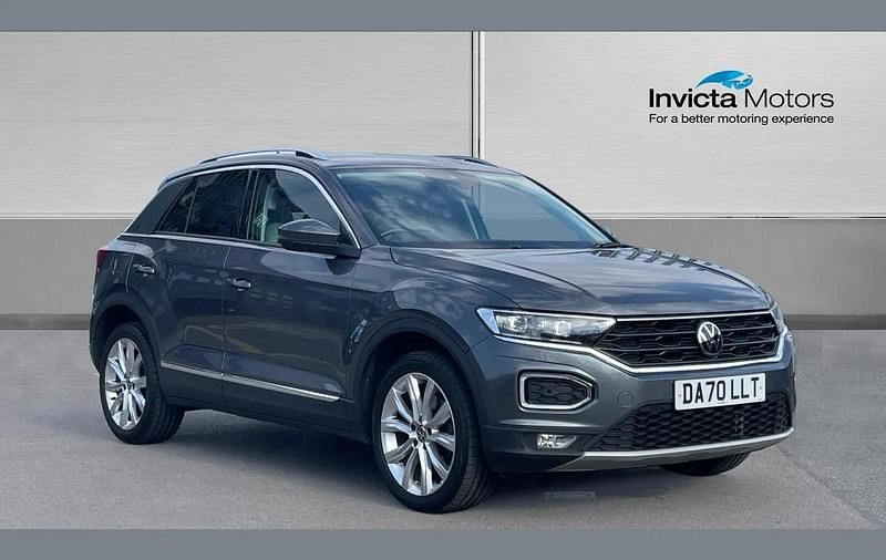 Used VW T-Roc SEL 190 HP (139 kW) 2020 Grey SUV