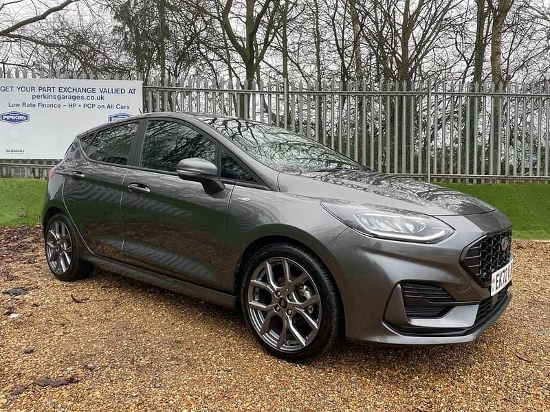 Used Ford Fiesta ST-Line 125 HP (91 kW) 2022 Grey Hatchback