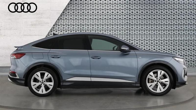 Used Audi Q4 e-tron S-Line 210 kW (286 HP) 2024 Blue SUV