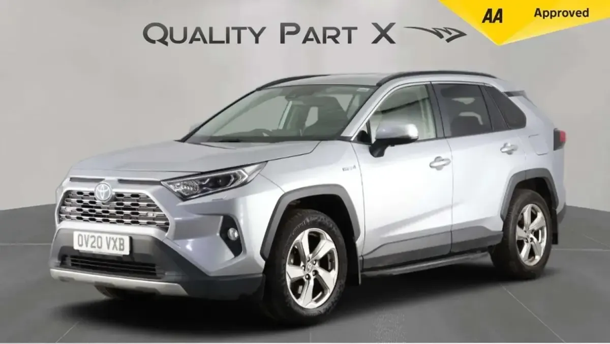 Used Toyota RAV4 Hybrid 222 HP (163 kW) 2020 Silver SUV