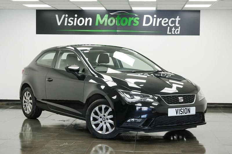 Black Used 2016 Seat Leon SE Hatchback | £4,980 (Good price) - Image 1/4