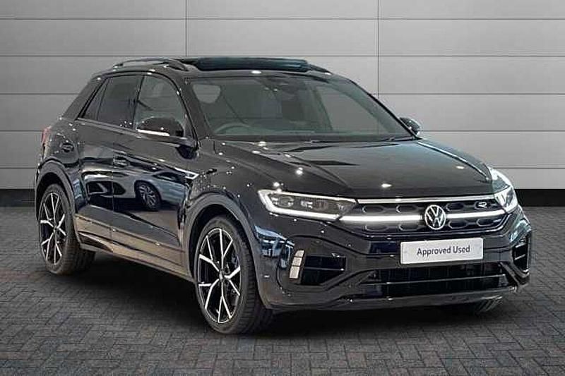 Grenadilla black Used 2025 VW T-Roc Black Edition SUV | £40,990 - Image 1/4