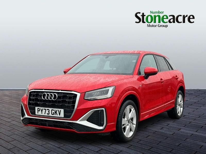 Used Audi Q2 S-Line 150 HP (110 kW) 2023 Red SUV