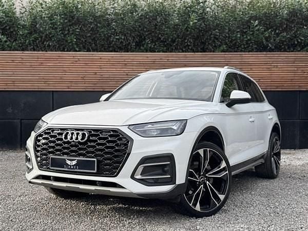 White Used 2021 Audi Q5 Sport SUV | £26,590 (Good price) - Image 1/4