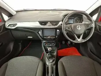 Used Vauxhall Corsa 75 HP (55 kW) 2017 Red Hatchback