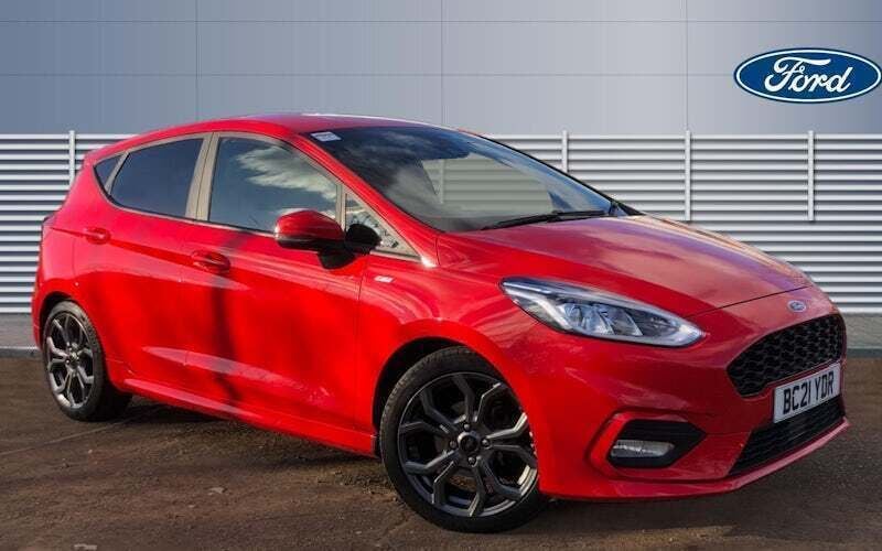 Red Used 2021 Ford Fiesta ST-Line Hatchback | £12,600 (Fair price) - Image 1/4