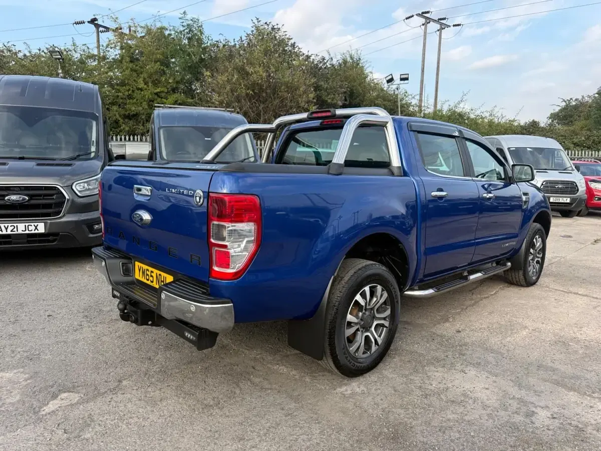 Used Ford Ranger Limited 2016 Blue Pickup