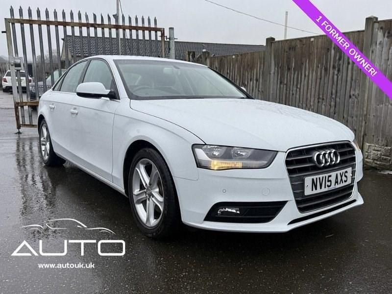 Used Audi A4 Design 163 HP (119 kW) 2015 White Sedan