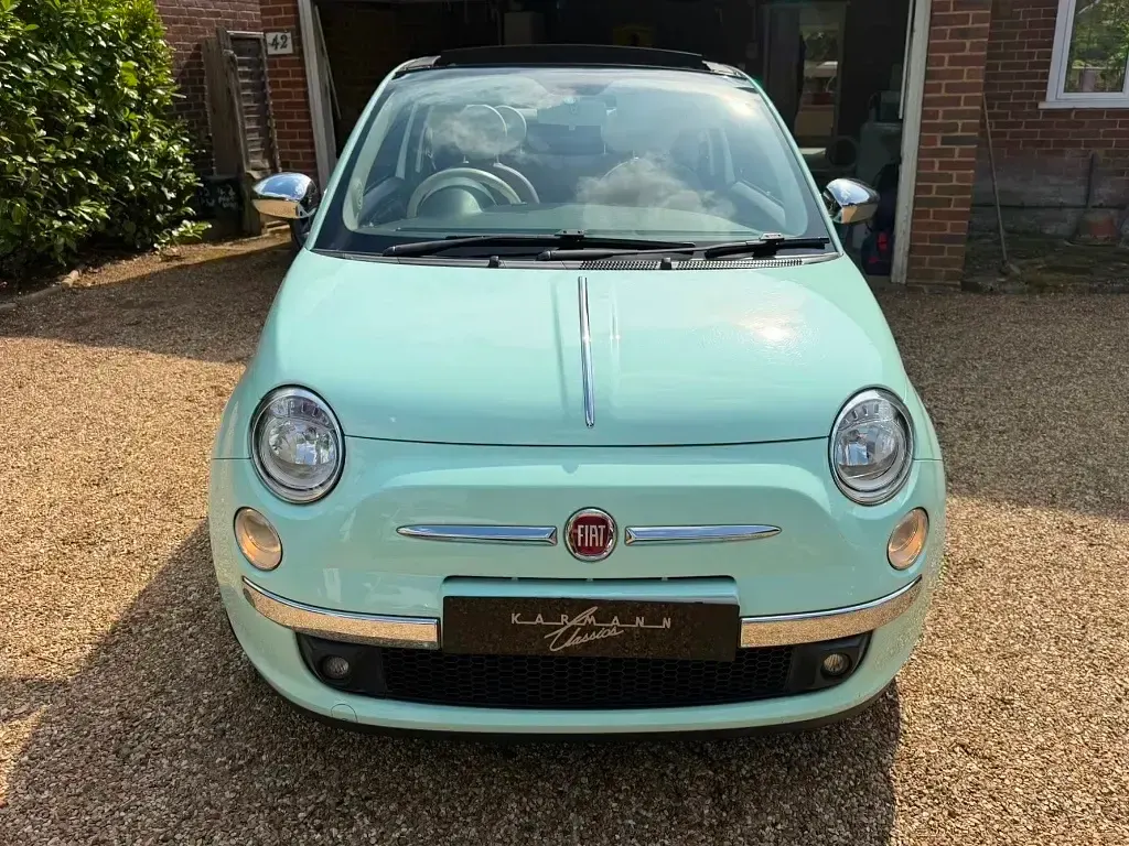 Used Fiat 500 2014 Green Cabriolet