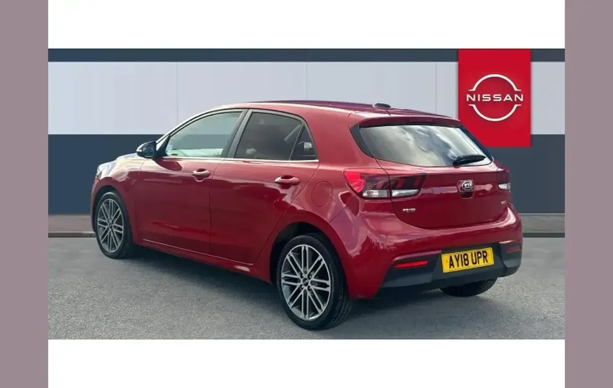 Used Kia Rio First Edition 118 HP (86 kW) 2018 Red Hatchback