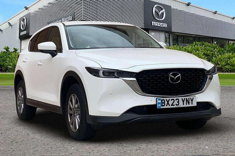 White Used 2023 Mazda CX-5 Center-Line SUV | £19,790 (Fair price) - Image 1/3