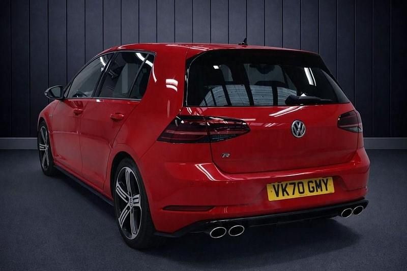 Used VW Golf VII R 300 HP (220 kW) 2020 Red Hatchback