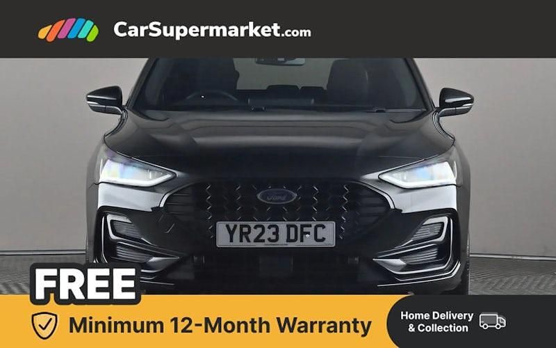 Used Ford Focus ST-Line 125 HP (91 kW) 2023 Black Hatchback