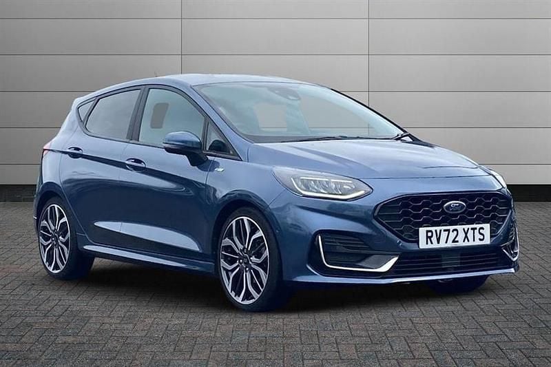 Blue Used 2022 Ford Fiesta ST-Line Hatchback | £15,595 (A bit pricey) - Image 1/2