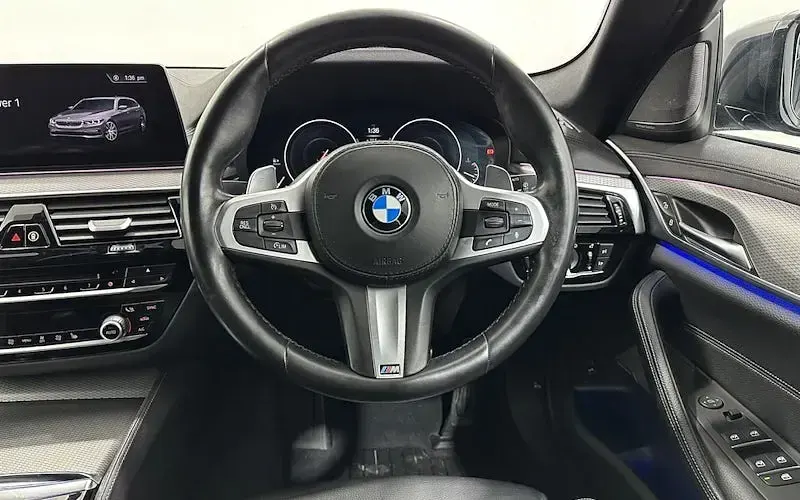 Used BMW 530 M Sport 265 HP (194 kW) 2019 Black Estate
