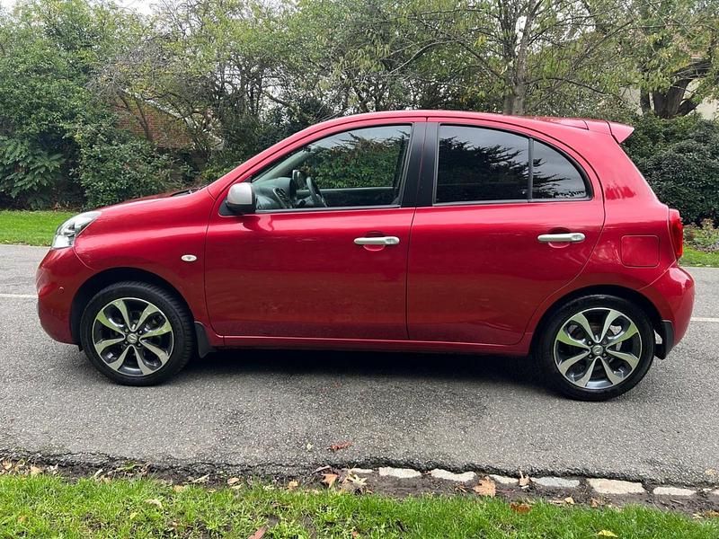 Used Nissan Micra N-TEC 80 HP (58 kW) 2017 Red Hatchback
