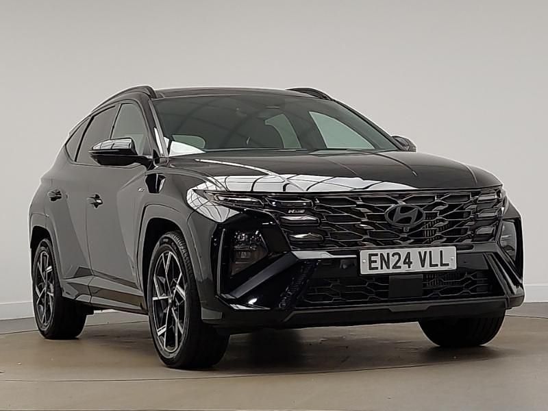 Black Used 2024 Hyundai Tucson N Line SUV | £27,798 (Expensive) - Image 1/4