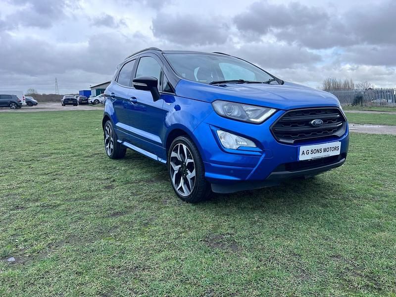 Blue Used 2019 Ford Ecosport ST-Line SUV | £7,495 (Super price) - Image 1/4