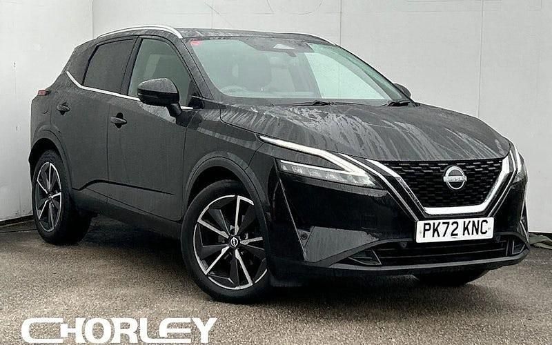 Black Used 2022 Nissan Qashqai Tekna SUV | £17,126 (Expensive) - Image 1/4
