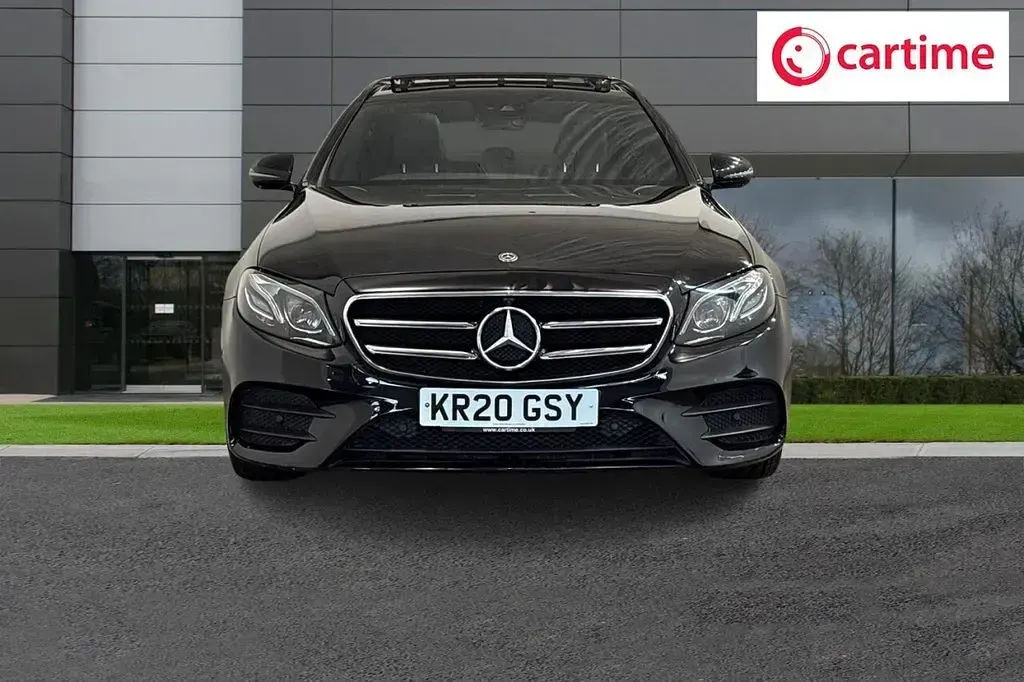 Used Mercedes E300 AMG line 245 HP (180 kW) 2020 Black Estate