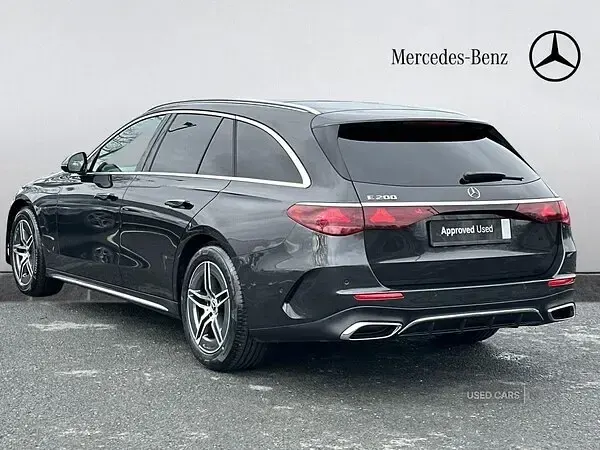 Used Mercedes E200 AMG line 204 HP (150 kW) 2025 Grey Estate