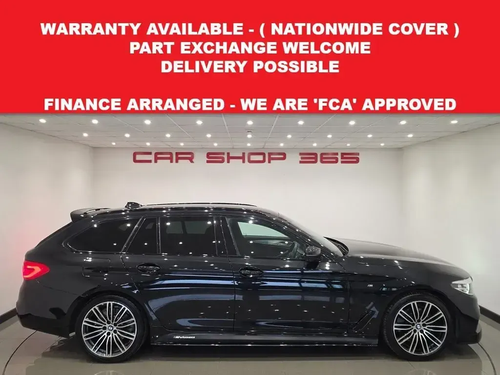 Used BMW 520 M Sport 190 HP (139 kW) 2019 Black Estate