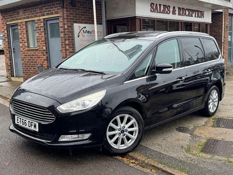 Black Used 2017 Ford Galaxy Titanium X MPV | £11,995 (Good price) - Image 1/4