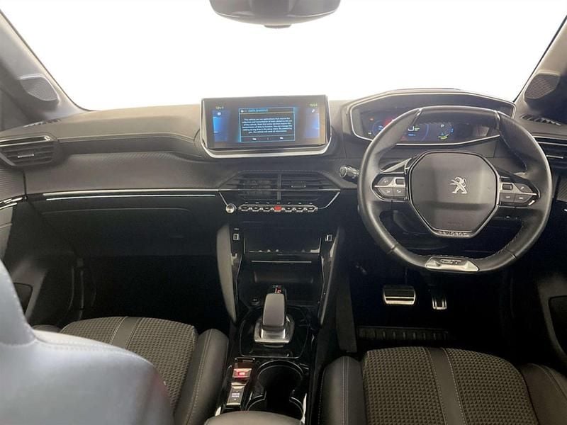 Used Peugeot e-208 GT 100 kW (136 HP) 2021 Grey Hatchback