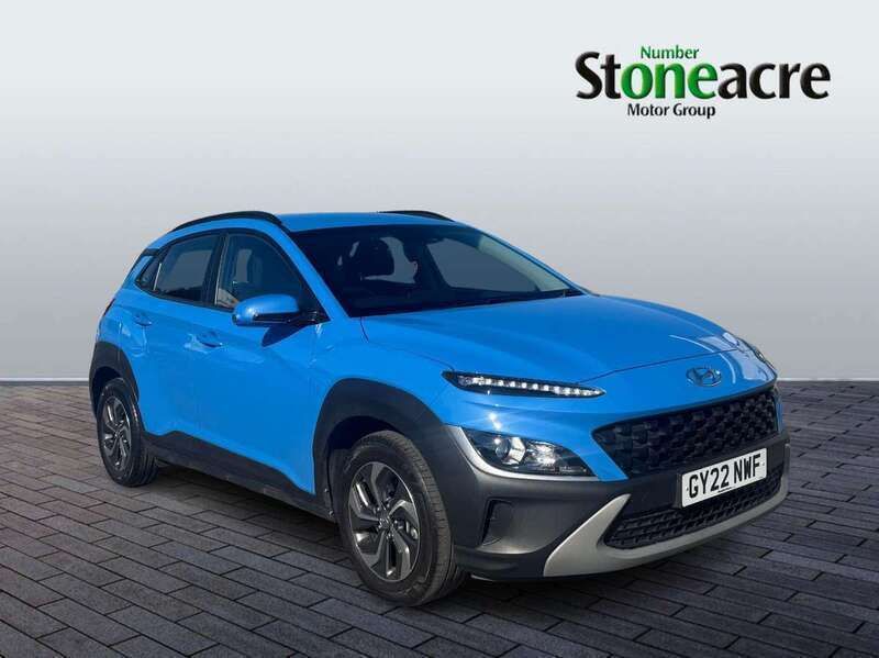 Blue Used 2022 Hyundai Kona SE SUV | £15,899 (Fair price) - Image 1/4