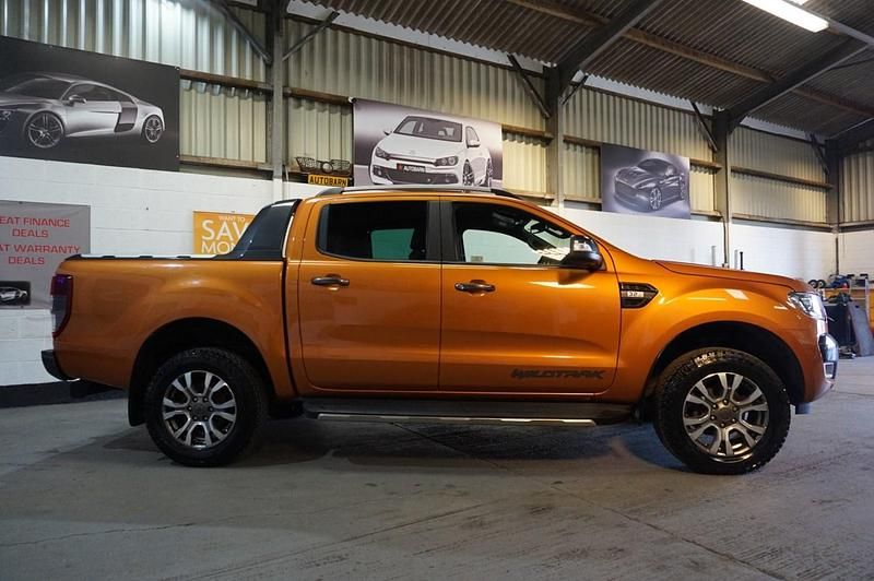 Used Ford Ranger Wildtrack 2019 Orange Pickup