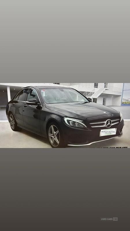 Used Mercedes C250 AMG Line Premium 2014 Black Sedan